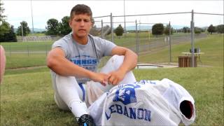 preview picture of video 'www.LEBANONSPORTSBUZZ.com Presents Isaac Ray, Northern Lebanon's senior QB'