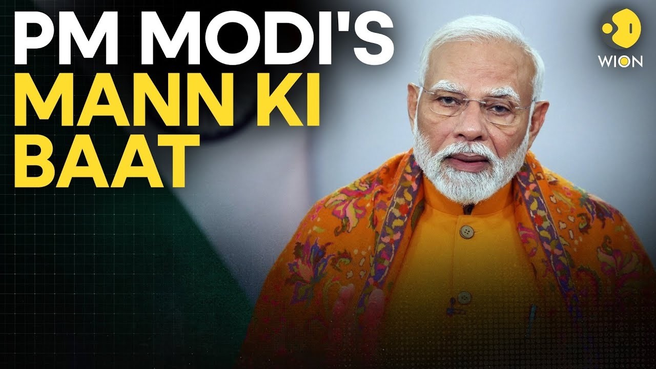 PM Modi LIVE:  Prime Minister Narendra Modi Addresses The Nation Through Mann Ki Baat | WION Live