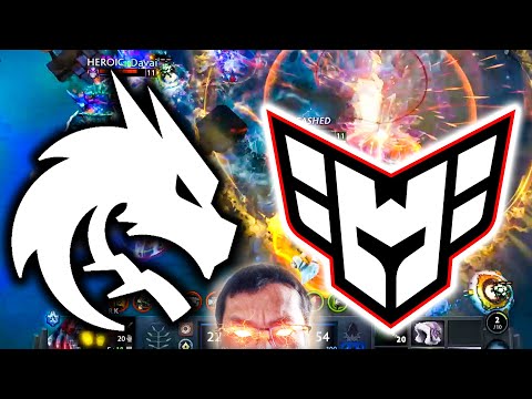 Team SPIRIT vs HEROIC - WHAT AN ENDING!▌PGL WALLACHIA SEASON 6 DOTA 2