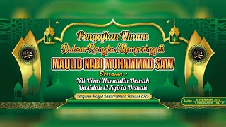 Download lagu 🔴LIVE MAULID NABI MUHAMMAD SAW DI MASJID BAITURROHMAN TEMULUS BERSAMA KH. RIZAL NURUDIN DEMAK 2025 mp3