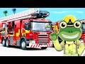 Gecko And The Fire Truck Gecko S Real Vehicles Trucks For Kids Educational Videos For Toddlers