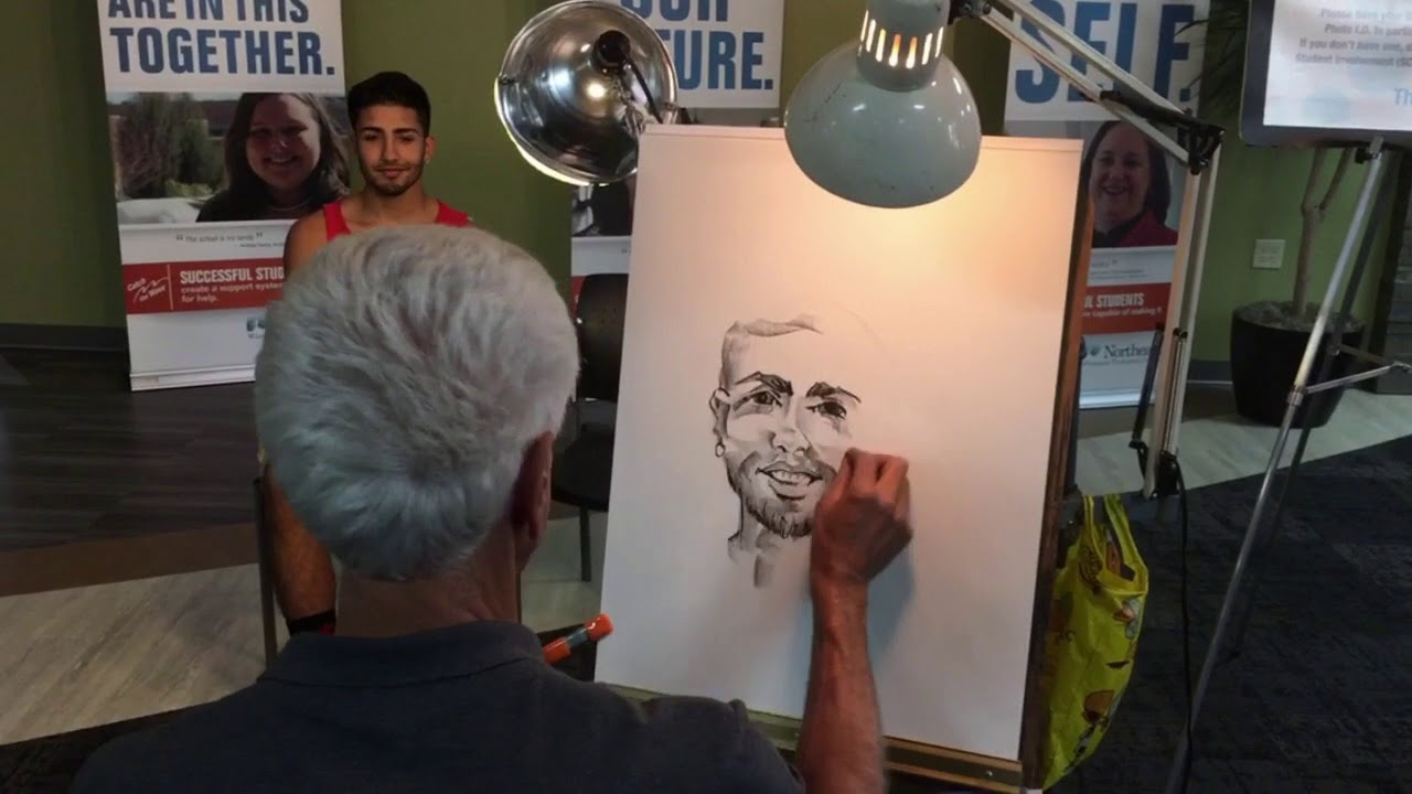 Promotional video thumbnail 1 for Caricatures by Bernie