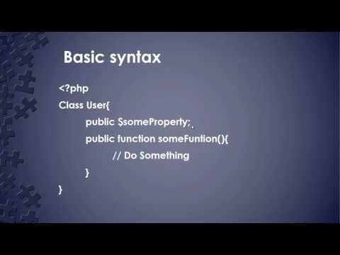 Learn about Object Oriented Fundamentals in PHP - Part 2