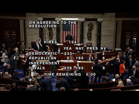 The House delivered a non-binding rebuke to President Donald Trump Thursday by voting to condemn his administration's move to restrict transgender men and women from military service. Transgender members of the military applauded the move. (March 28)