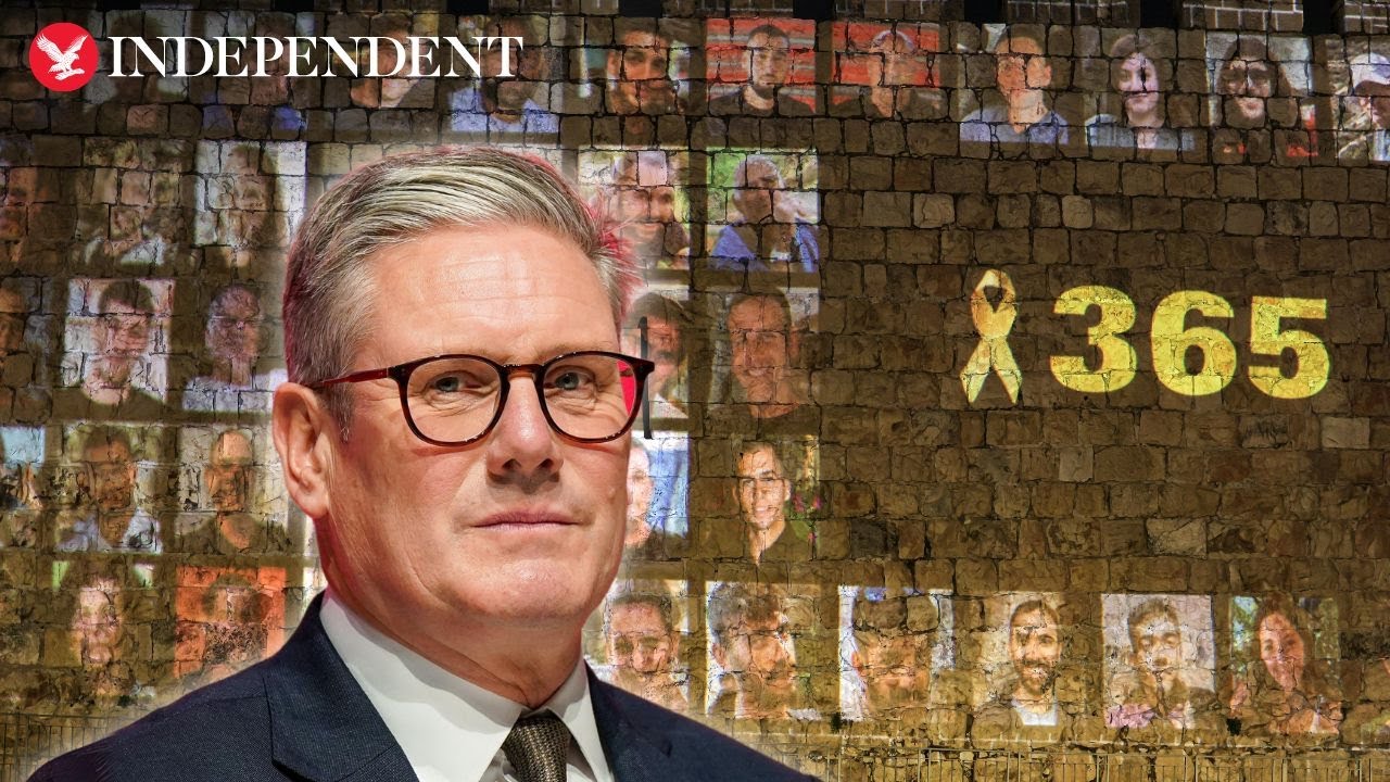 Watch: Starmer says UK must 'stand with Jewish community’ as he marks October 7 anniversary