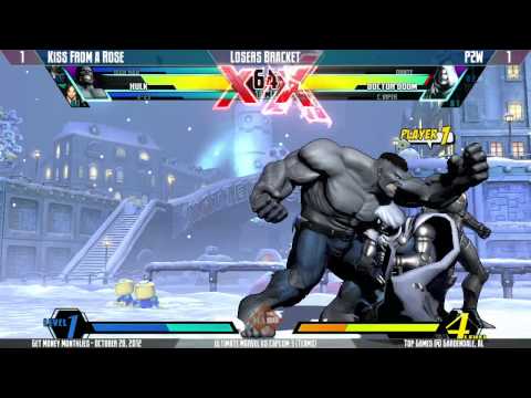 GMM Oct 2012 - UMvC3 - Teams - Kiss From a Rose vs P2W