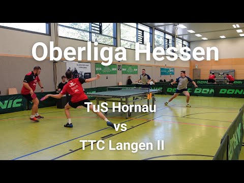 TuS Hornau gegen Abwehr in der Oberliga Hessen | Highlights | TuS Hornau vs TTC Langen II |
