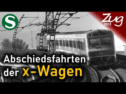 Over and done with - DB farewell trips of the x-cars - S-Bahn Nuremberg