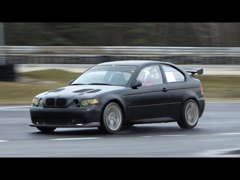 Krzysztof Żyła, BMW E46 330ti - II SuperOES Tor Poznań - 25.02.2023