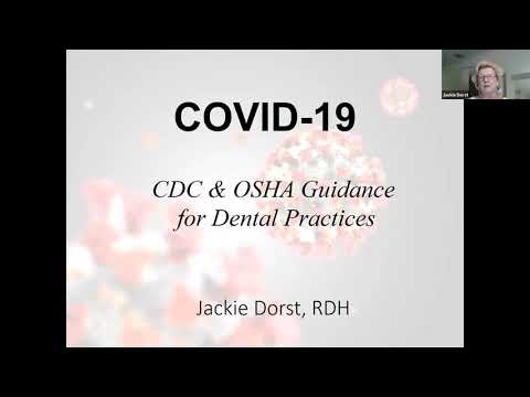 COVID-19: CDC & OSHA Guidance (recorded webinar)