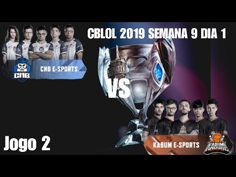 CBLOL 2019 CNB VS KABUM HIGHLIGHT DO JOGO.