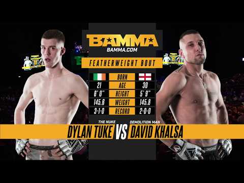 BAMMA 32:  Dylan Tuke vs David Khalsa