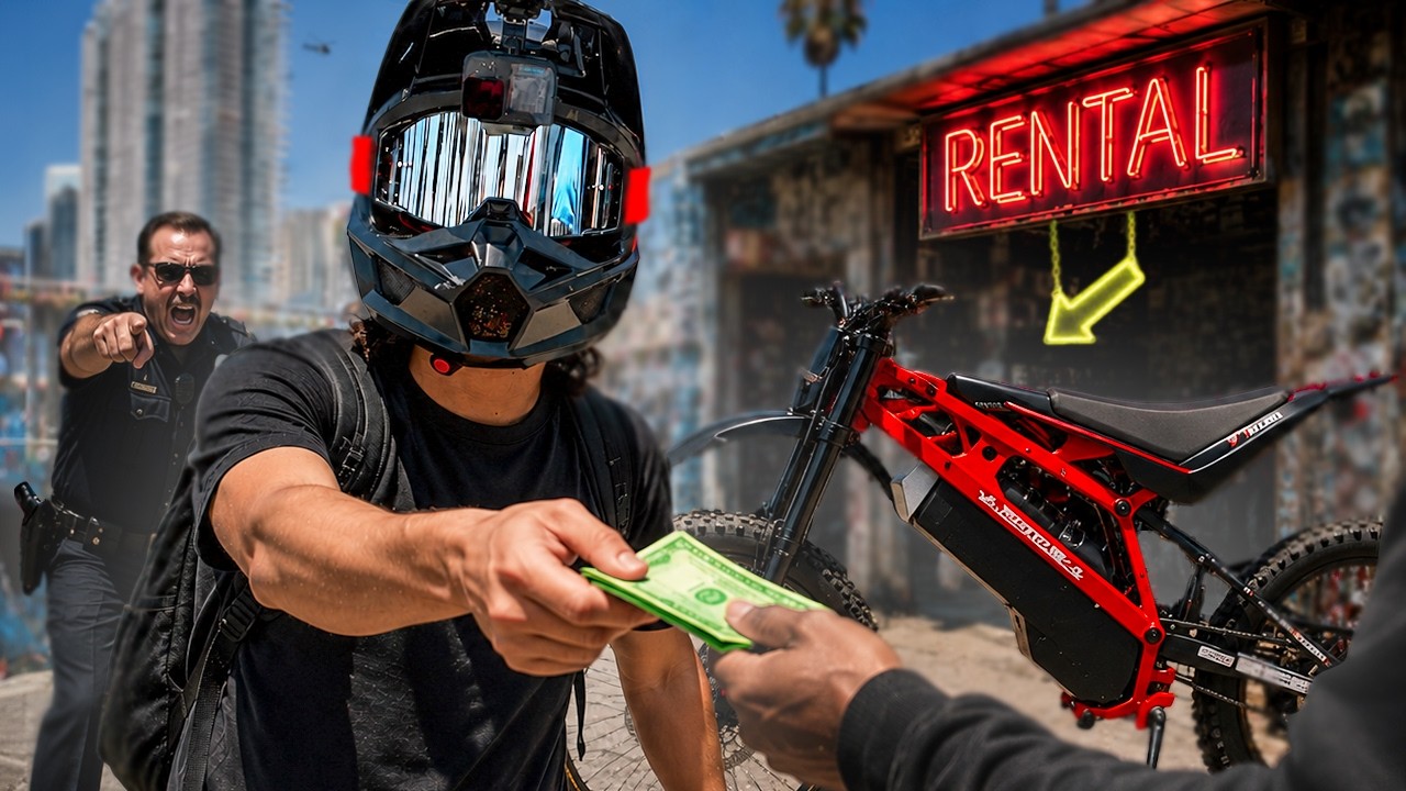I Rented Illegal E-Bikes
