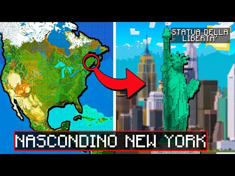 MINECRAFT NASCONDINO NELLA MAPPA DI NEW YORK - ITA