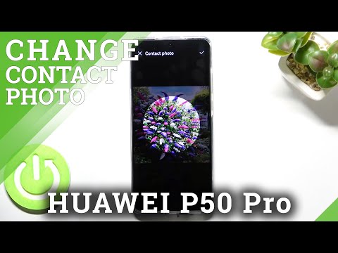 How to Add Photo to Contact in HUAWEI P50 Pro - Add Picture to Conctact