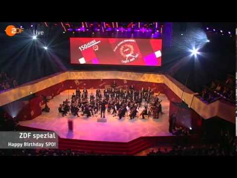Festakt zu 150 Jahre SPD: Das Leipziger Symphonieorchester, Teil 1