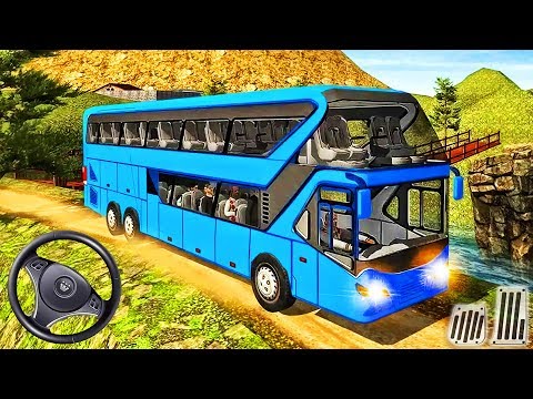 Uphill Offroad Bus Driving Simulator - Android GamePlay