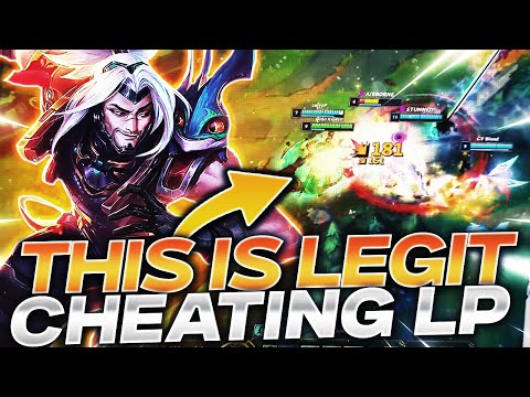 Playing this feels like ACTUALLY cheating. Free LP on YASUO!?