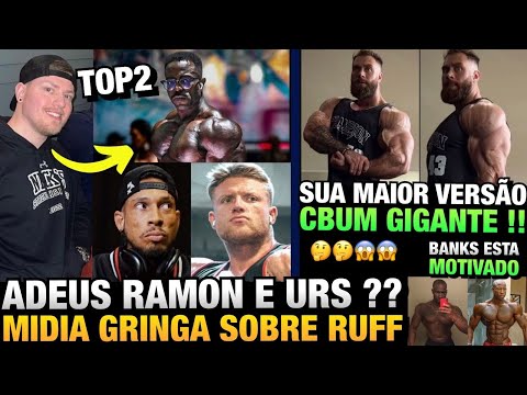 MÍDIA GRINGA DIZ QUE RUFF PODE SUPERAR RAMON E URS E VOLTAR AO TOP2 OLYMPIA + CBUM ESTÁ GIGANTESCO