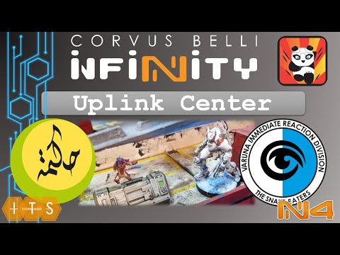 Fast Panda Gaming: Infinity N4 Battle Report - ITS15 Uplink Center (Haqqislam vs Varuna)
