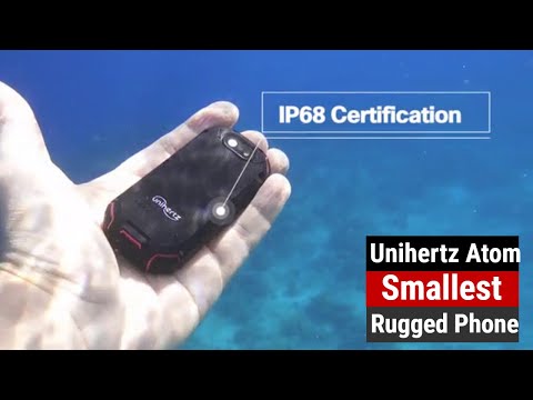 Introducing Unihertz Atom Smallest 4G Rugged Smartphone in The World
