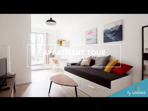 Apartment Tour // Furnished  19.1m2 in Paris – Ref : 11020300