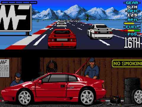 Lotus Esprit Turbo Challenge Amiga 500 (Playthrough/Longplay)