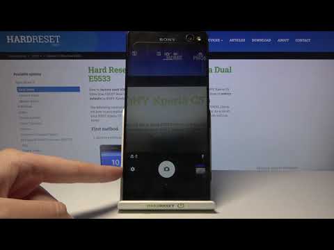 Add / Deactivate Camera Location Tags Option – SONY Xperia C5 Camera Settings