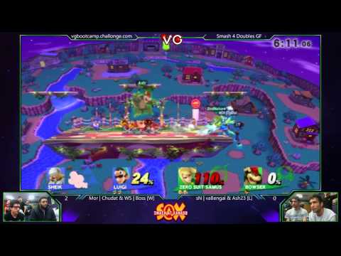 S@X Monthly - Mor | Chudat & WS | Boss Vs.sN | vaBengal & Ash23 - SSB4 Doubles GF - Smash 4
