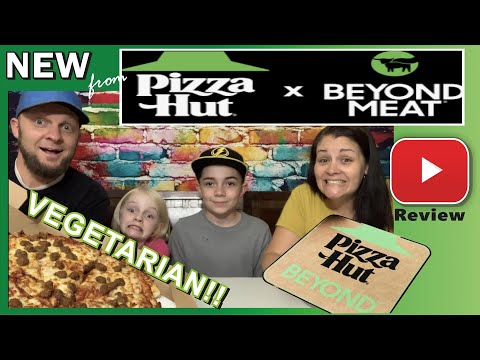 NEW Pizza Hut Beyond Meat Vegetarian Italian Sausage...