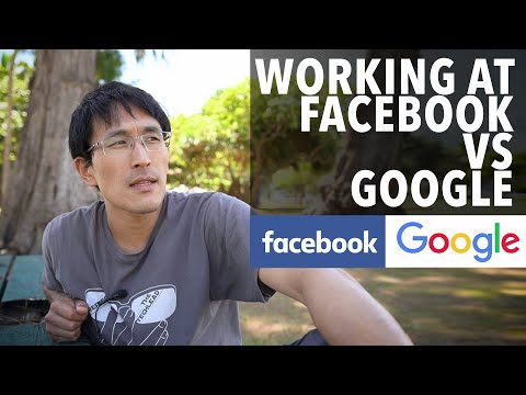 Working at Facebook vs Google as a software engineer (pros & cons) Video