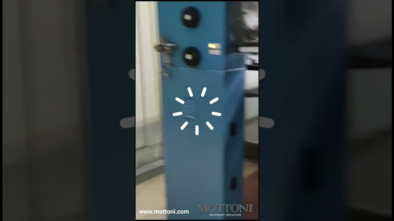 MOTTONI COLD FOIL PRINTING MACHINE