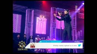 Imitador de Raphael sorprendió a todos con &quot;Yo soy aquel&quot;