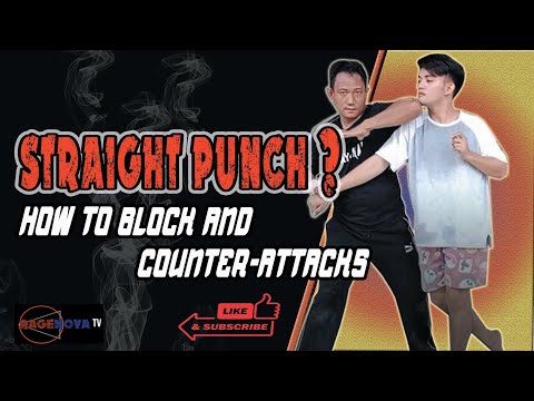 HOW TO LEARN SELF-DEFENSE I Straight Punch Blocks and Counter-Attacks