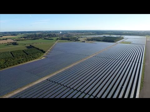Delta 50.4MW Landmark Solar PV Project in Vandel, Denmark featuring M50A Solar Inverters