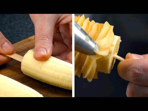 Churros de banana no palito: a delícia doce do dia