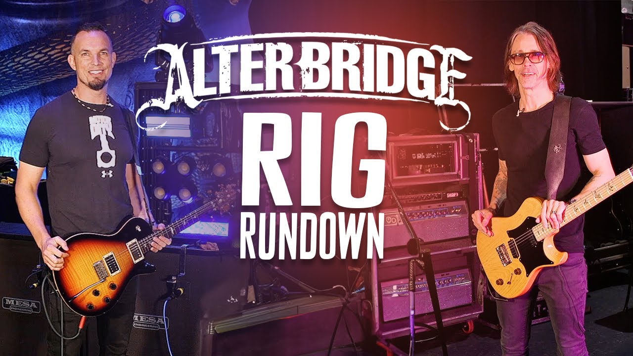 Alter Bridge Rig Rundown Guitar Gear Tour with Mark Tremonti & Myles Kennedy [2023] - YouTube