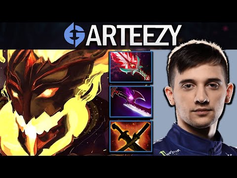 TI13 - Shadow Fiend Dota 2 Gameplay EG.Arteezy with Silveredge and Bloodthorn - Lima Major