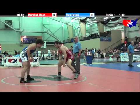 Marshall Haas vs. Alex Polizzi at 2013 ASICS University Nationals - FS