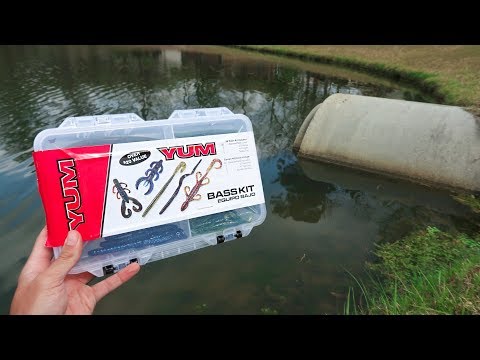 $10 WALMART Fishing Kit BUDGET Challenge (LOADED w/ Bass) Video