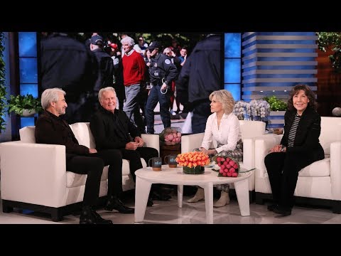 Martin Sheen & Sam Waterston on Getting Arrested with their 'Grace and Frankie' Co-Stars