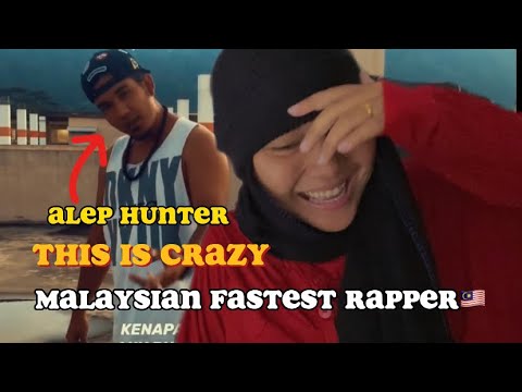 WOW‼️ALEP HUNTER - Bahasa MV Reaction!! Malaysian Rappers are crazy!!