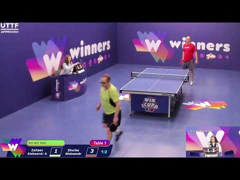 WINners CUP table 1  18 .12 Zaitsev Aleksandr A - Zhurba Aleksandr 21:30