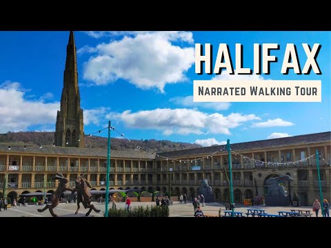 HALIFAX | 4K Narrated Walking Tour | Let's Walk 2022