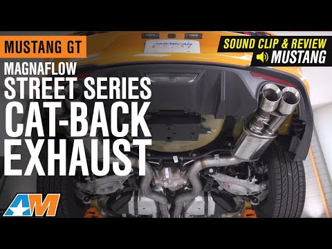 2018-2020 Mustang GT Magnaflow Street Series Cat-Back Exhaust Sound Clip & Review