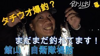 館山自衛隊堤防！タチウオリベンジ完了(*'▽')爆釣必至！4/21【釣りっぱり】