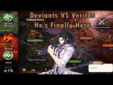 Epic 7 Guild War: Deviants VS Veritas - Arbiter Vildred Debut