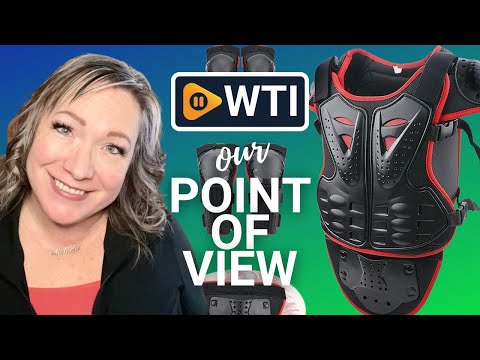 StarknightMT Upgraded Motorcycle Kids Armor Suit Dirt Bike Gear Elbow Knee Pads Chest Belly Protector Motocross Riding Guards Set（Red） - WTI product video review