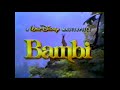 1997 Bambi VHS Sale Commercial 1