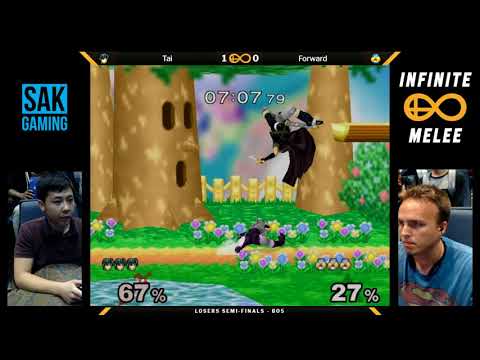 Avengers: Infinite Melee Losers Semis - Tai (Marth) vs Forward (Sheik)